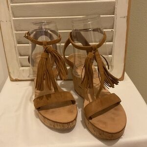 Capritouch Sandals Cork Size 39 Made in Italy